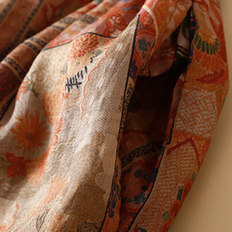 Buddha Stones Retro Casual Chinese Frog-Button Design Women's Harem Pants With Pockets