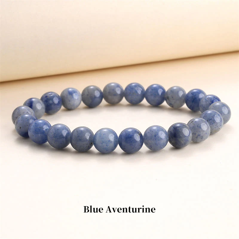 Buddha Stones Natural Stone Quartz Healing Beads Bracelet