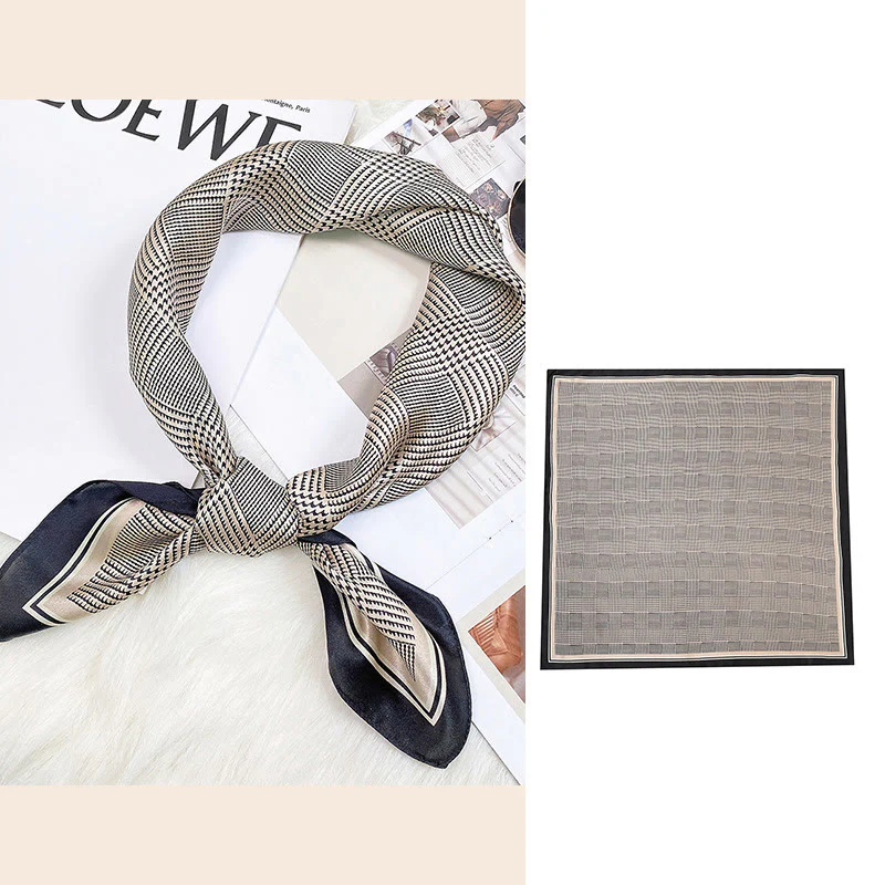 Buddha Stones Pastoral Scene Hot Air Balloon Spring Blossom 100% Mulberry Silk Neck Hair Scarf