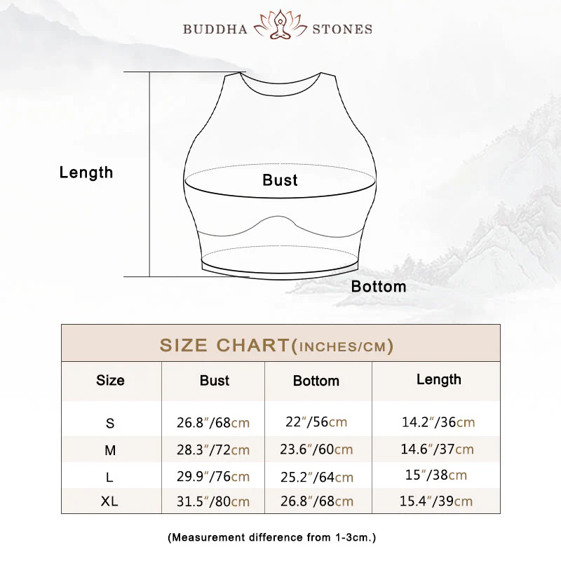 Buddha Stones Sleeveless Crop Tank Top Flared Pants Sports Fitness Yoga