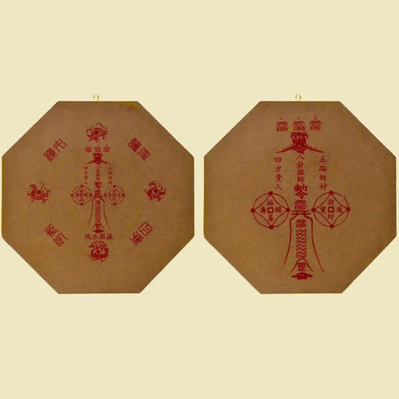 Buddha Stones Feng Shui Bagua Map Balance Living Room Energy Map Mirror