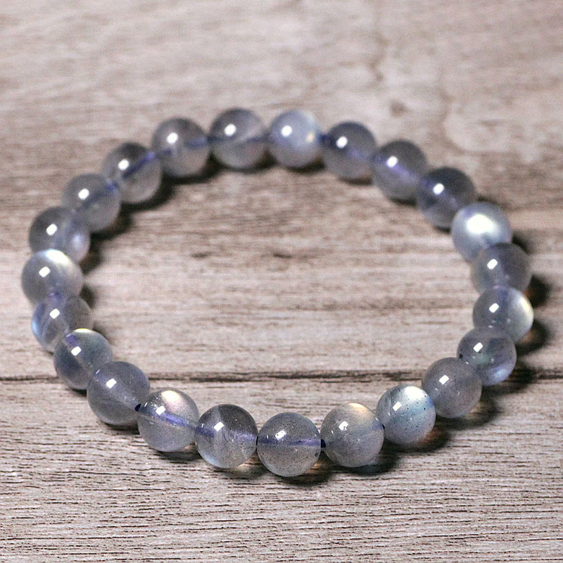 Buddha Stones Natural Moonstone Calm Positive Bracelet