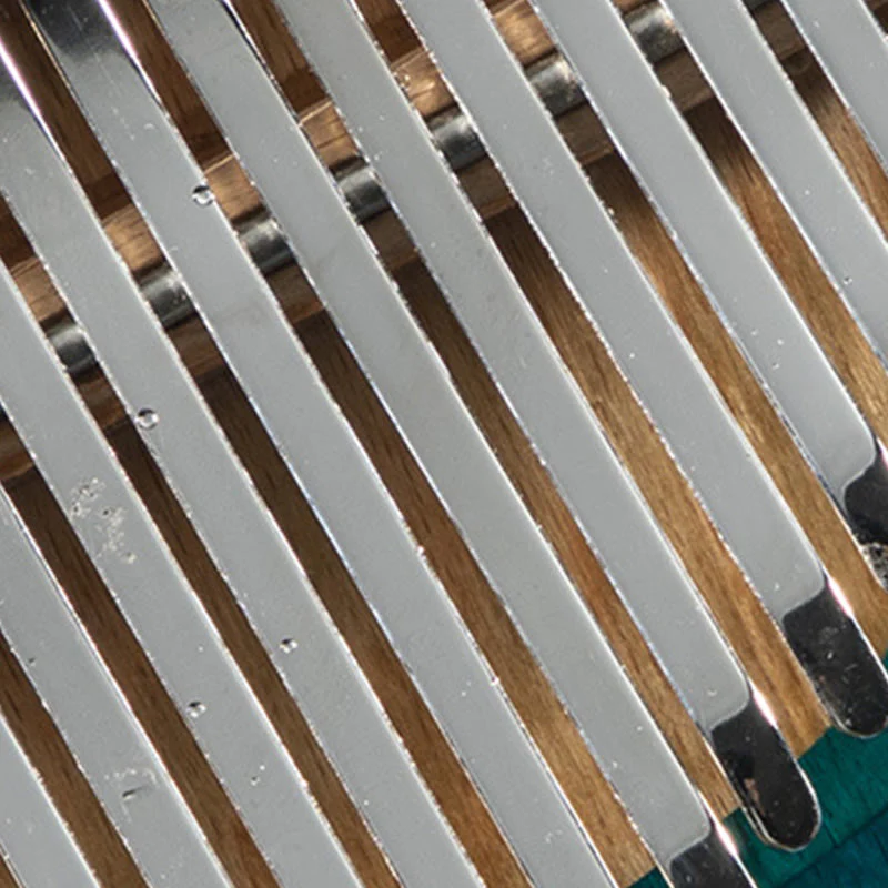 Buddha Stones Kalimba 17/21 Keys Thumb Piano Beech Wood Deep Sea Blue Whale Portable Finger Piano