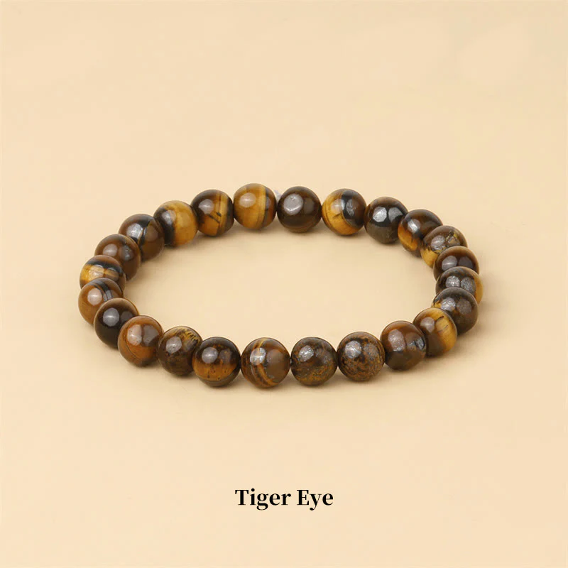 Buddha Stones Natural Stone Quartz Healing Beads Bracelet