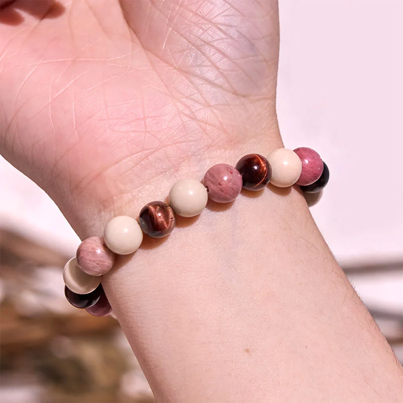 Buddha Stones Various Tiger Eye Confidence Bracelet