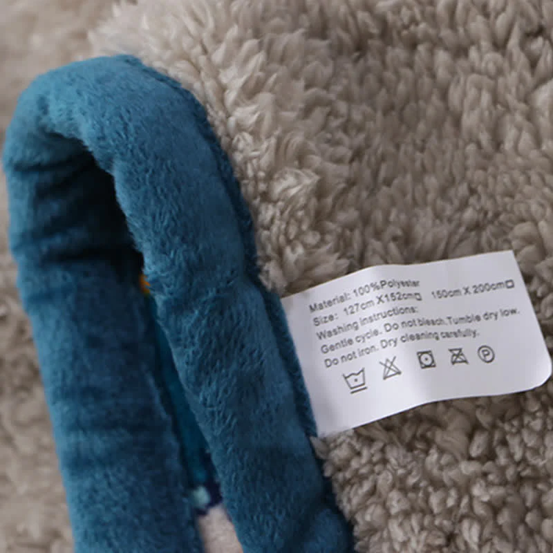 Buddha Stones Geometric Warm Soft Bed Throw Blanket