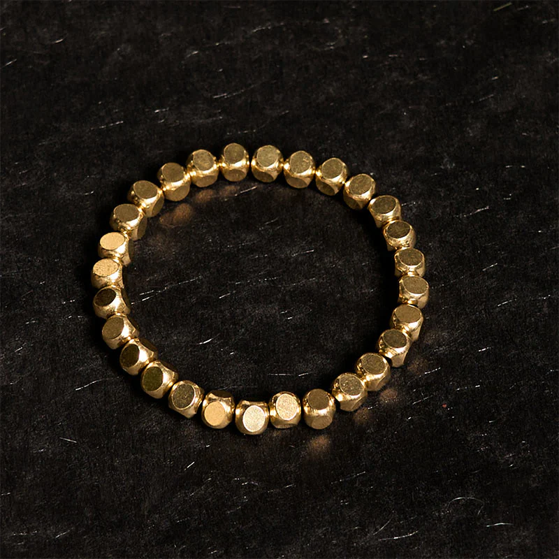 Buddha Stones Copper Good Luck Healing Bracelet