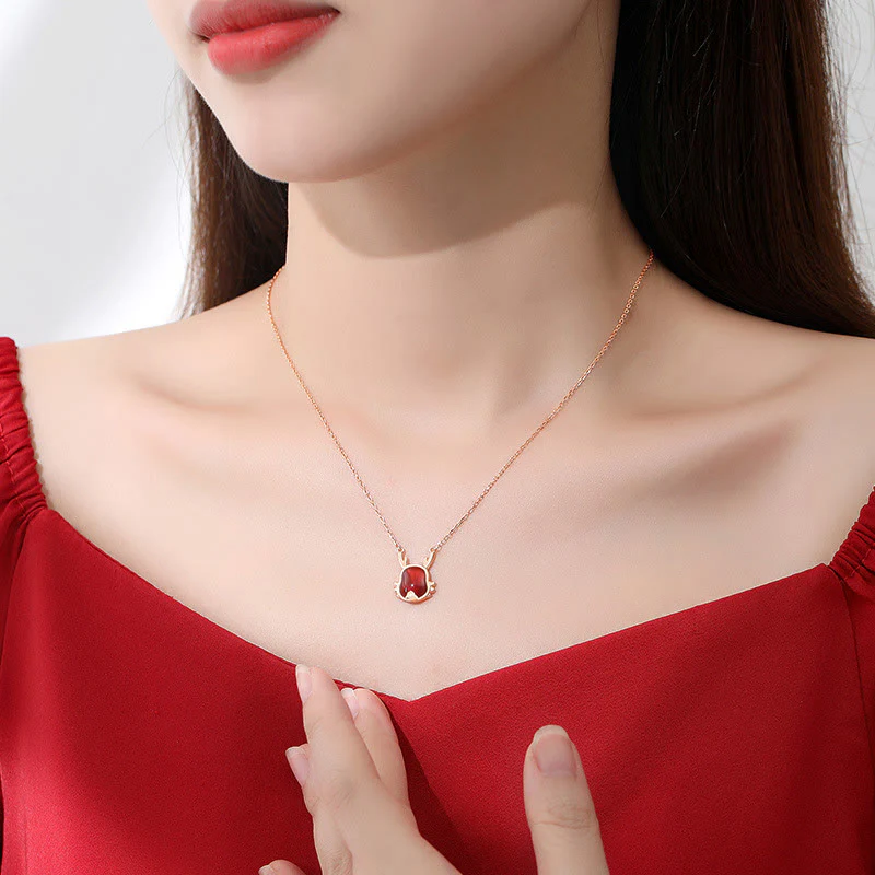 ❗❗❗A Flash Sale- Buddha Stones 925 Sterling Silver Year of the Dragon Natural Red Agate Dragon Attract Fortune Fu Character Strength Bracelet Necklace Pendant Earrings