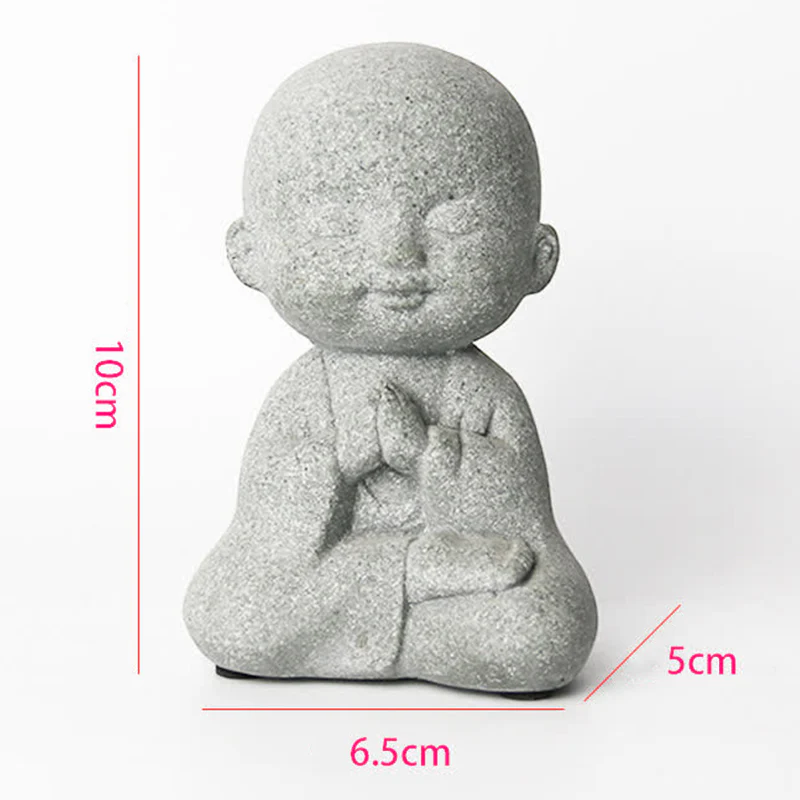 Buddha Stones Meditation Prayer Buddha Statue Compassion Home Decoration