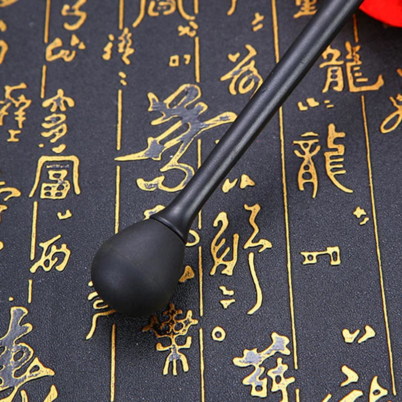 Buddha Stones Koi Fish Pattern Mindfulness Buddhist Temple Mokugyo Wooden Fish Drum