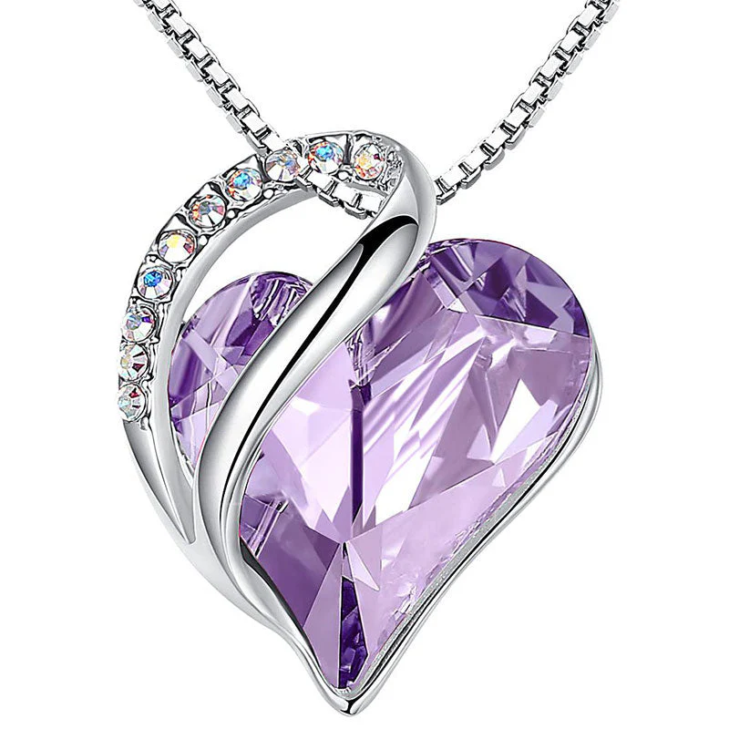 Buddhastoneshop Love Heart Birthstone Healing Energy Necklace Pendant (Extra 30% Off | USE CODE: FS30)