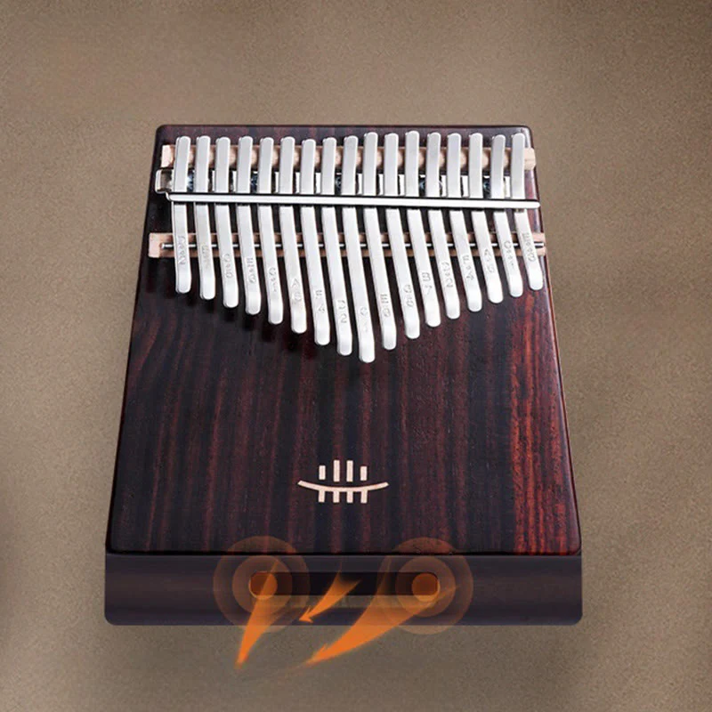 Buddha Stones 21 Keys Kalimba Thumb Piano Walnut Portable Finger Piano