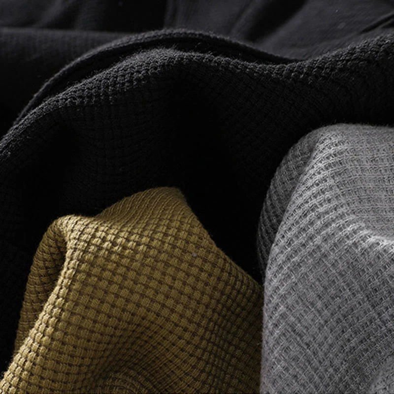 Buddha Stones Plain Lapel Women's Cotton Jacket With Pockets