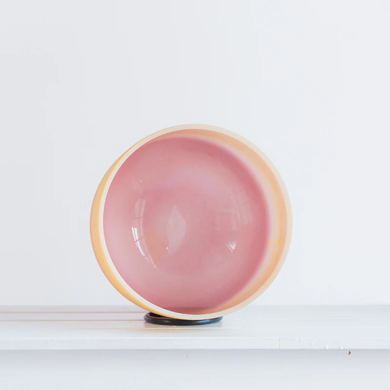 Buddha StonesTibetan Crystal Sound Bowl Meditation Handcrafted for Healing and Support Singing Bowl