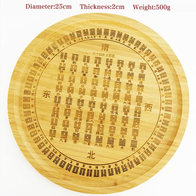 Buddha Stones Feng Shui Bamboo Bagua Map Harmony Energy Map