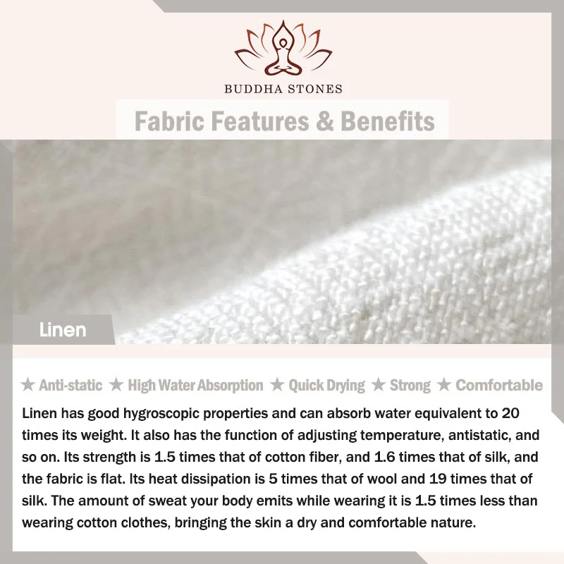 Buddha Stones Casual V-Neck Three Quarter Sleeve Men's Shirt