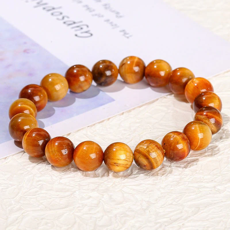 Buddha Stones Various Tiger Eye Confidence Bracelet