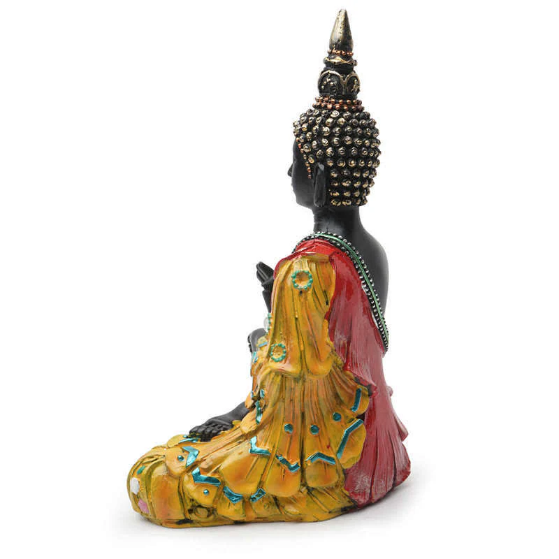 Buddha Stones Thai Buddha Serenity Resin Statue Decoration