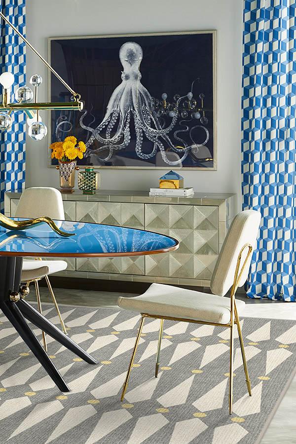Carnaby Shadow Del Sol Rug by Jonathan Adler