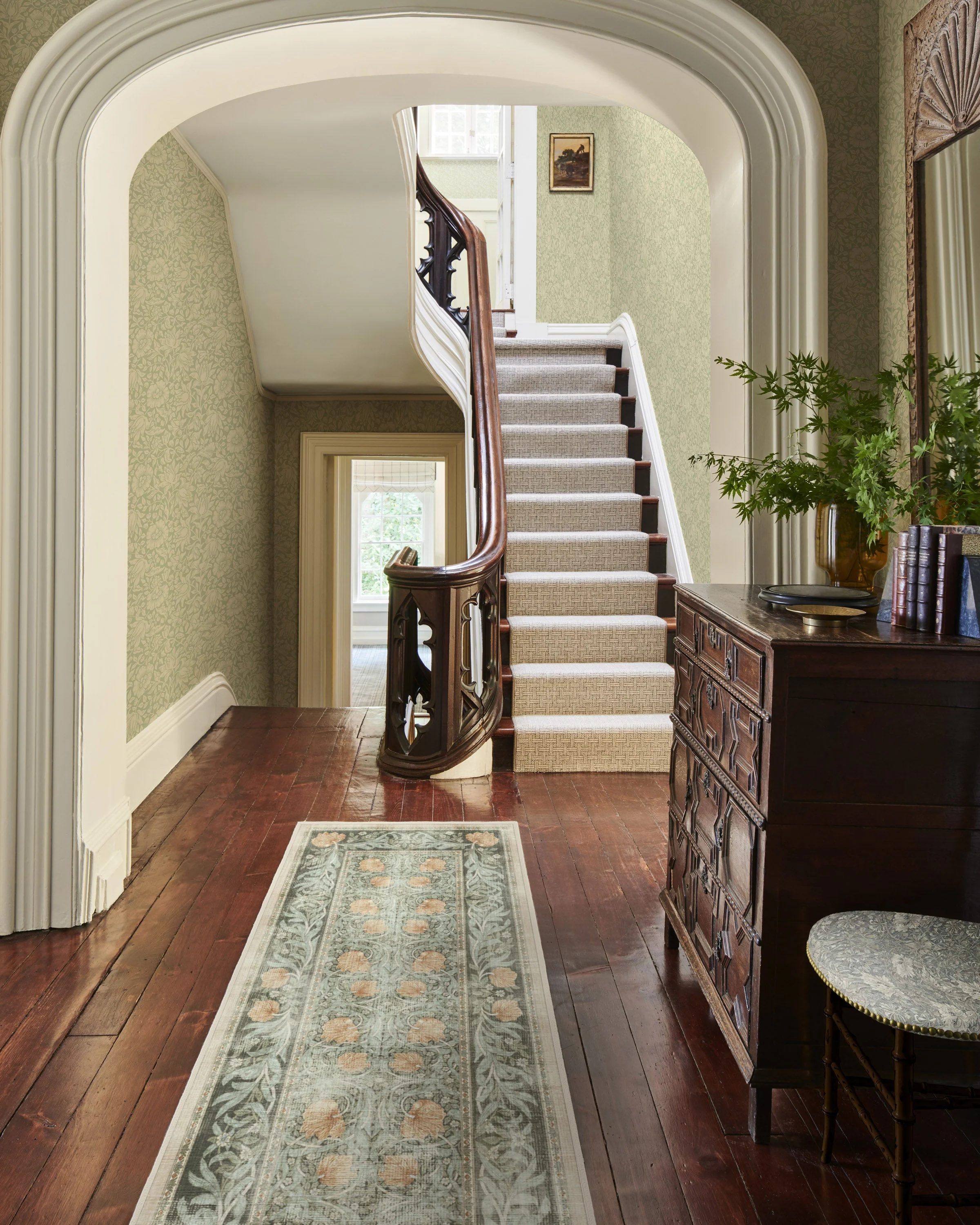 Pimpernel Jade Rug by Morris & Co.
