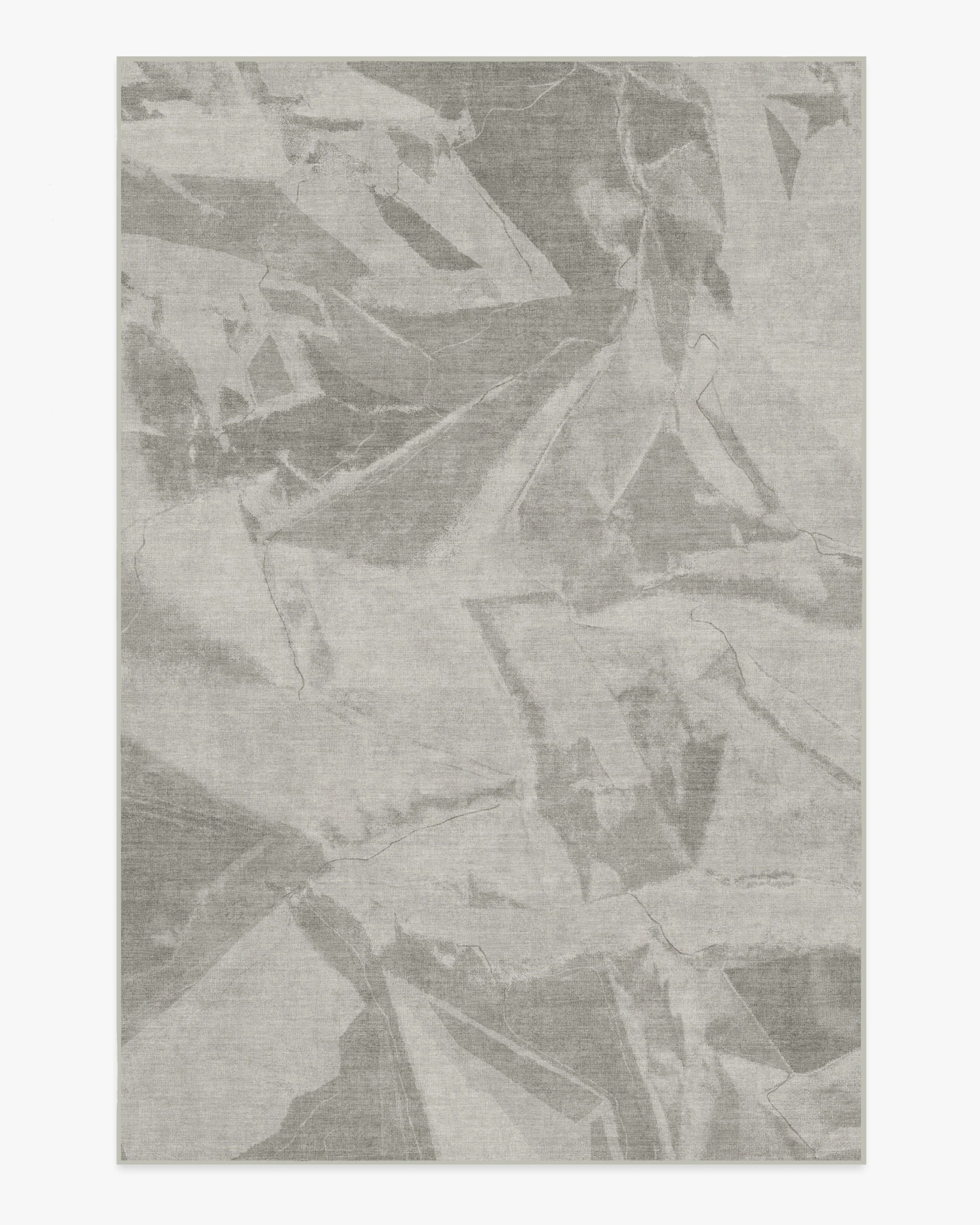 Topo Soft Grey Flatwoven Rug by Architectural Digest