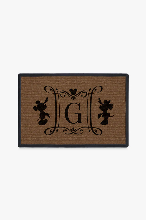 Disney Marquee Monogram Doormat