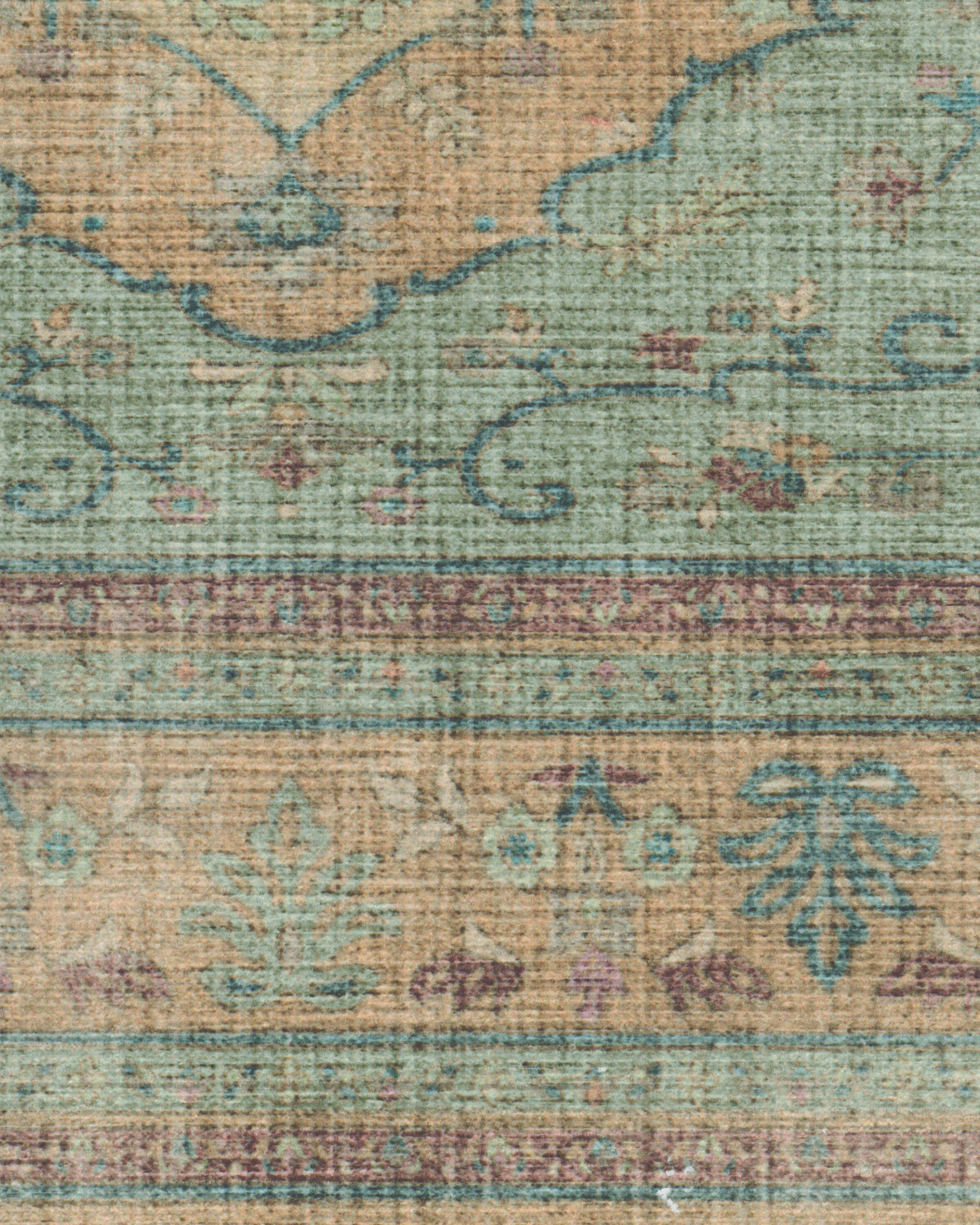 Tallulah Natural Jade Flatwoven Rug