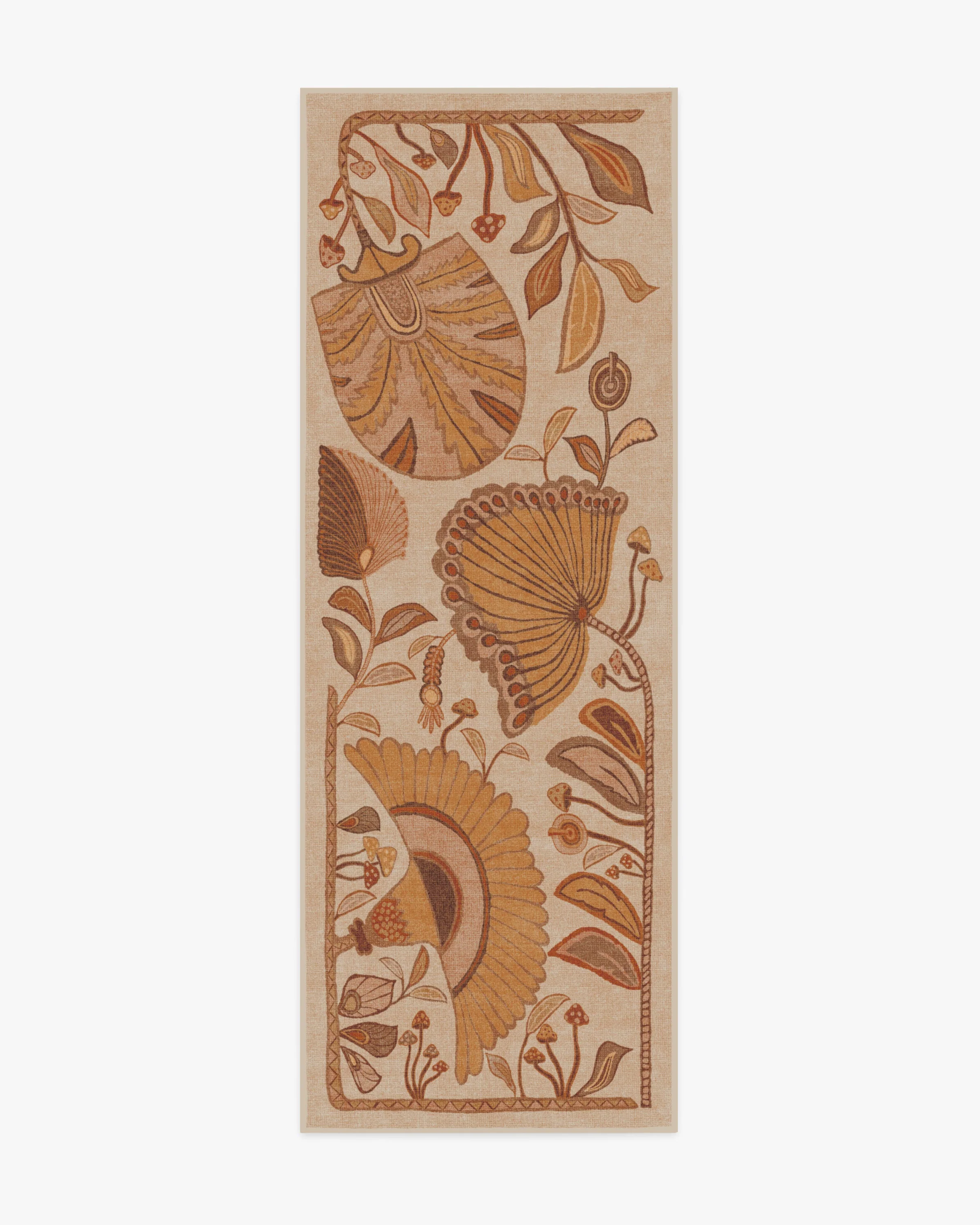 Alice Mellow Yellow Flatwoven Rug by Justina Blakeney