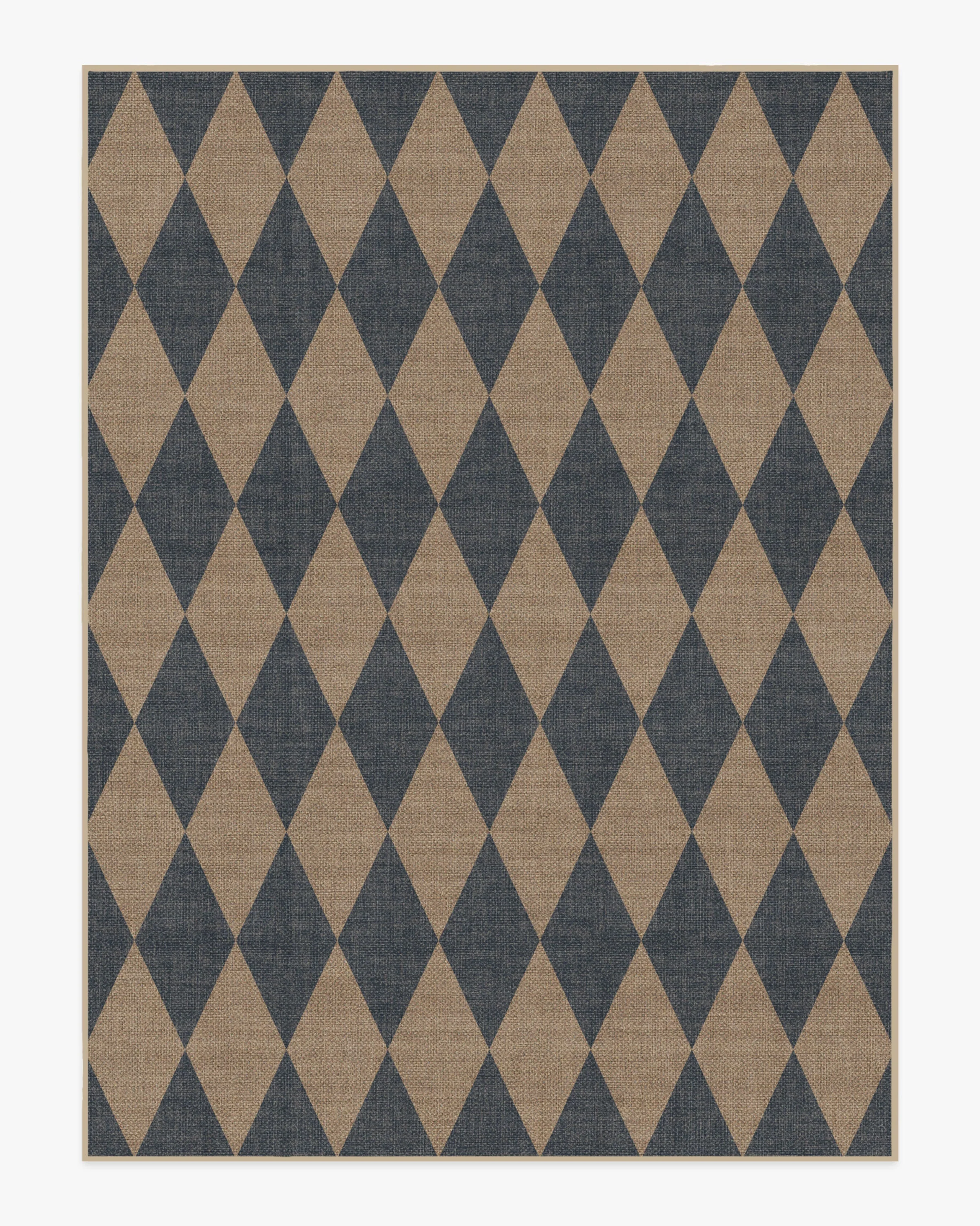 Palazzo Soft Navy Re-Jute Rug