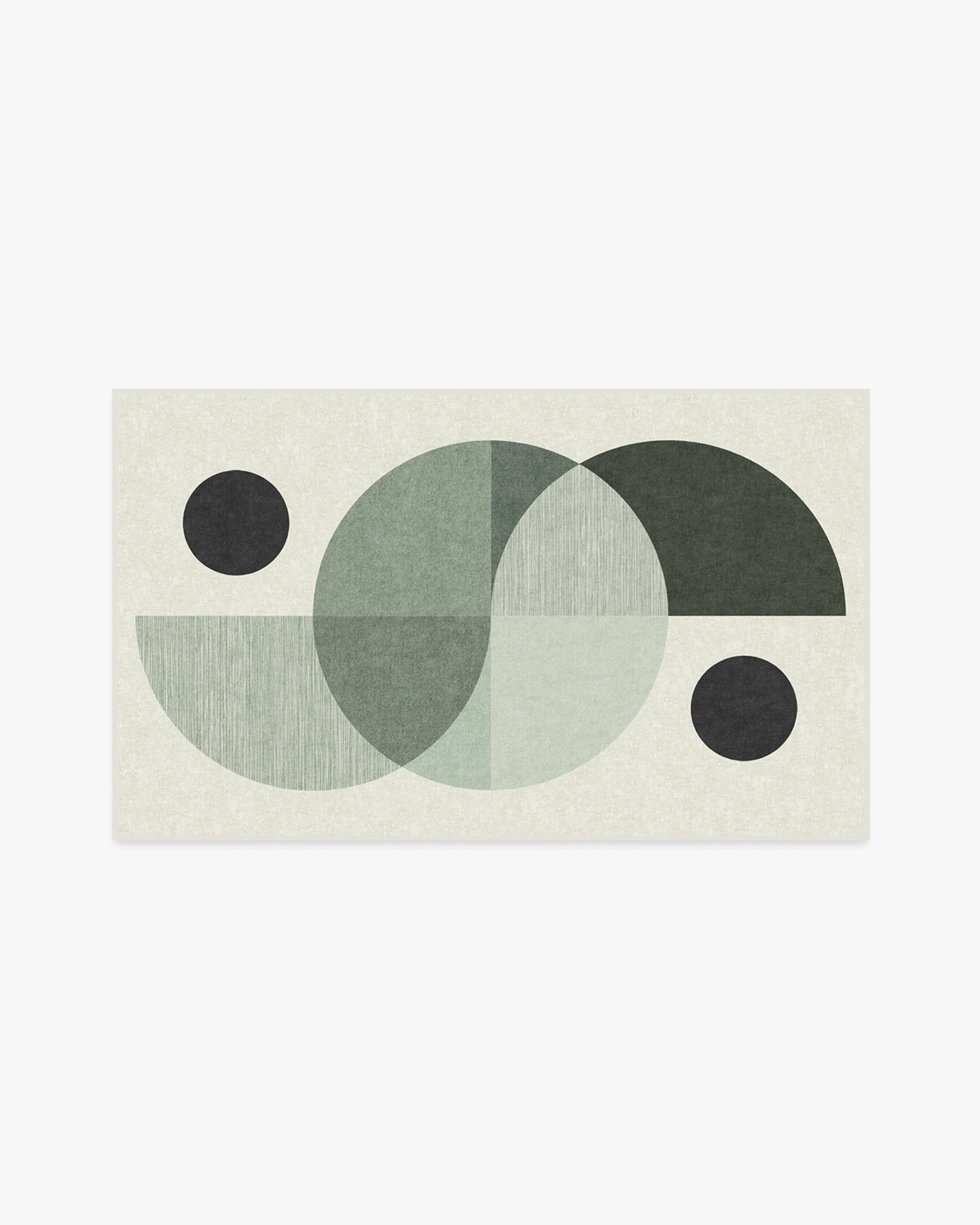 Villette Sage Flatwoven Rug by Nina Takesh