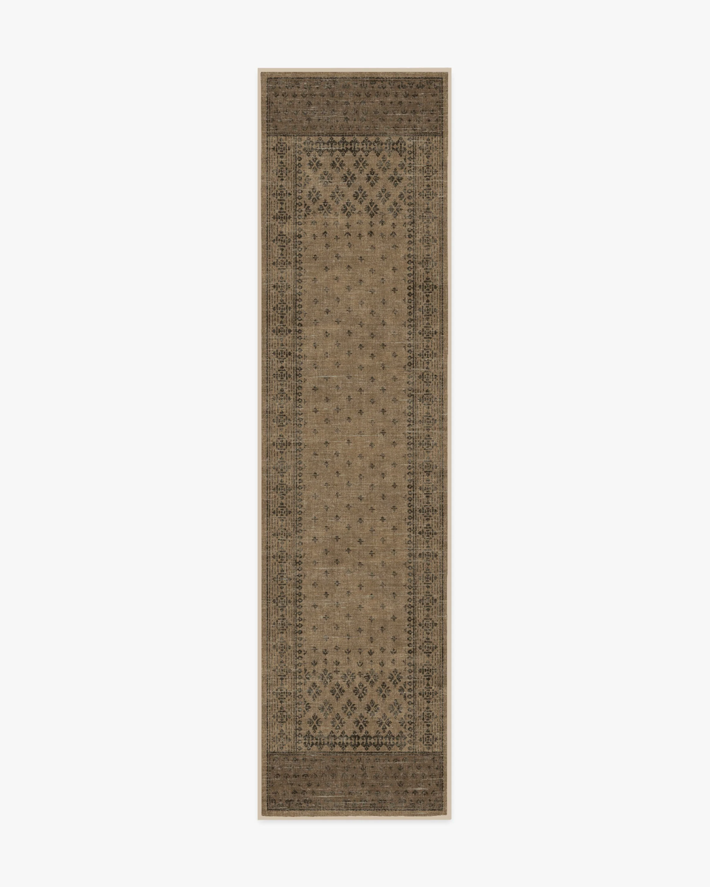 Fernanda Black & Tan Flatwoven Rug