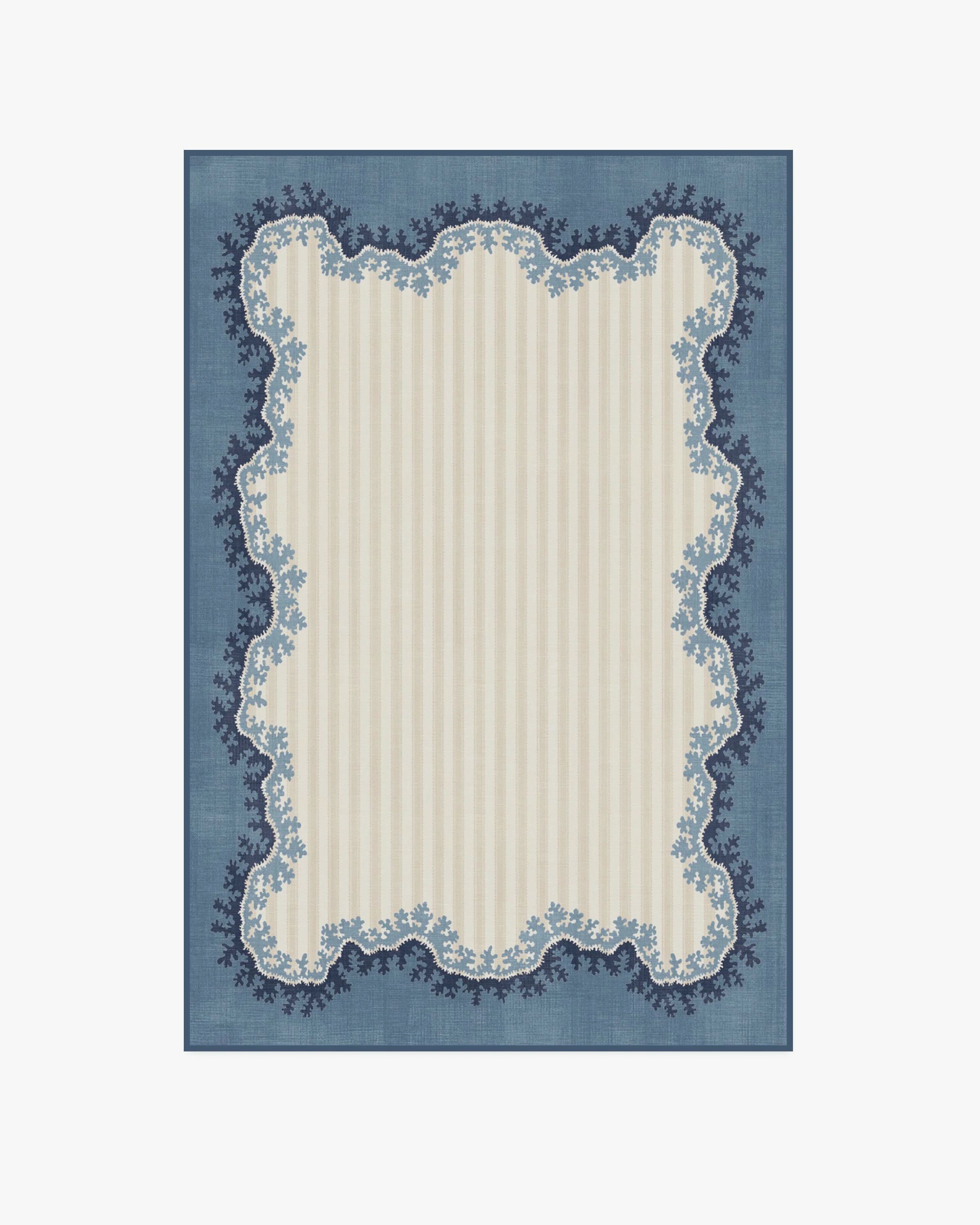 Oxbow Indigo Rug by Sanderson