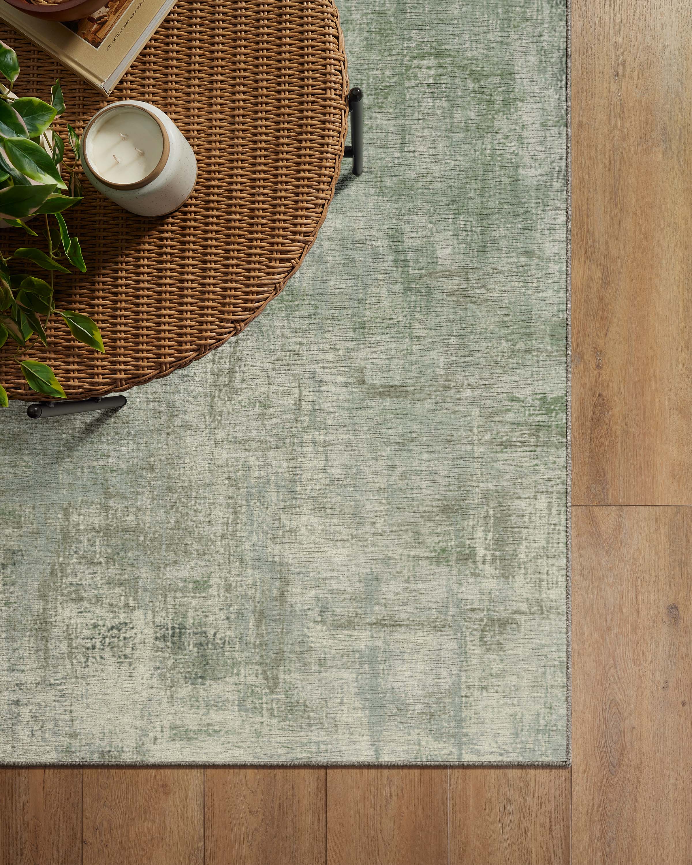 Impasto Sage Green Rug