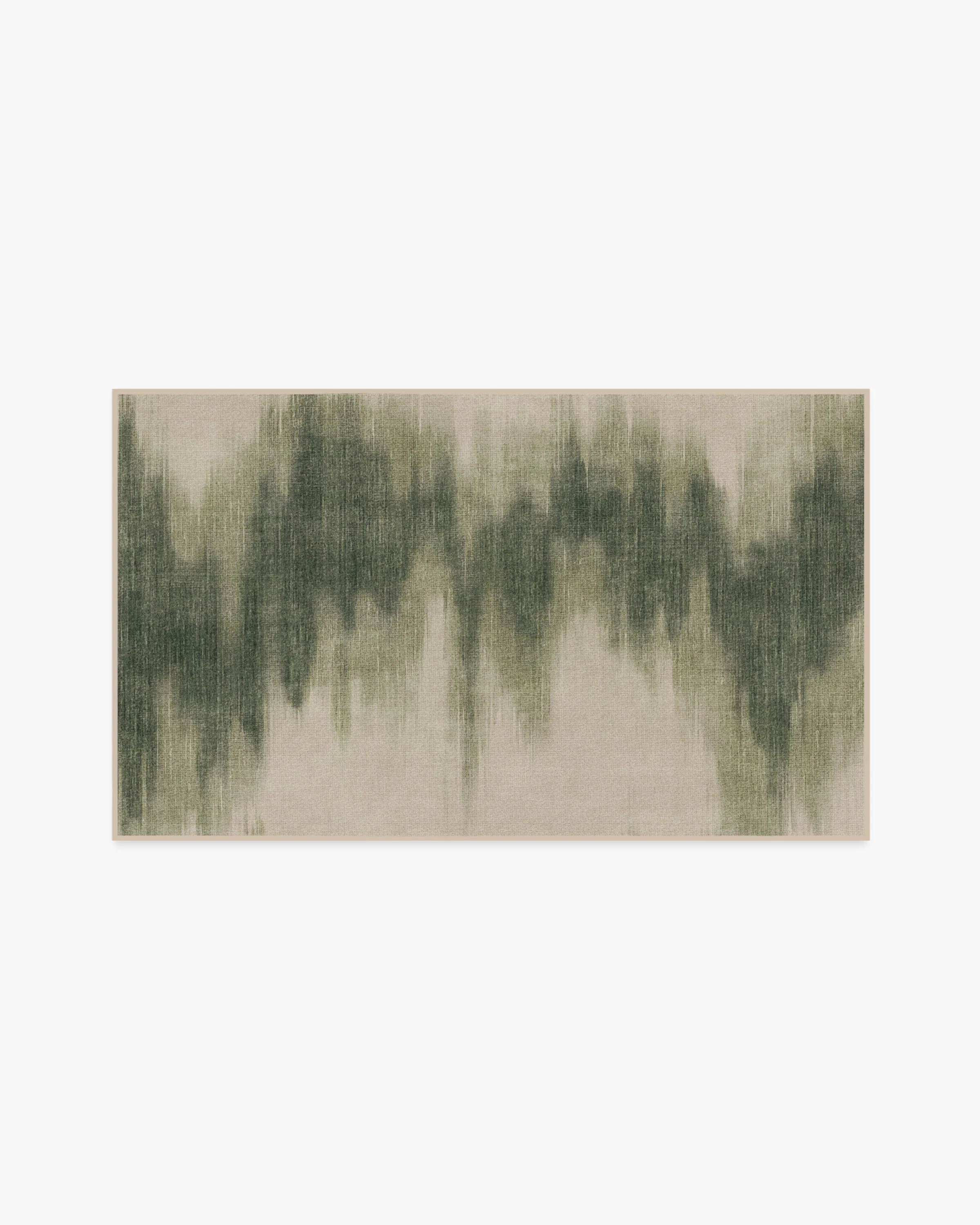 Cassis Olive Flatwoven Rug by Nina Takesh