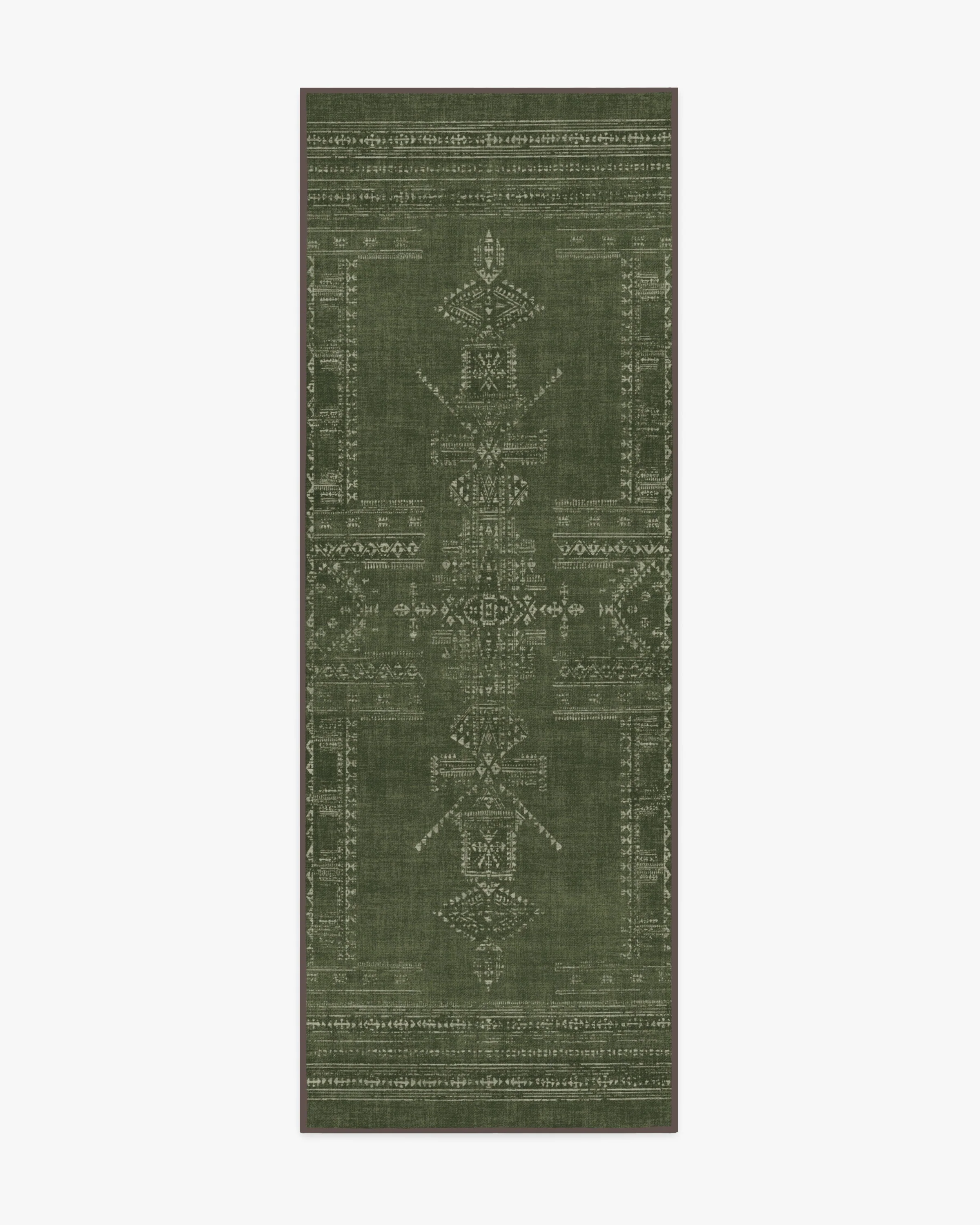 Amira Green Flatwoven Rug by Martyn Lawrence Bullard
