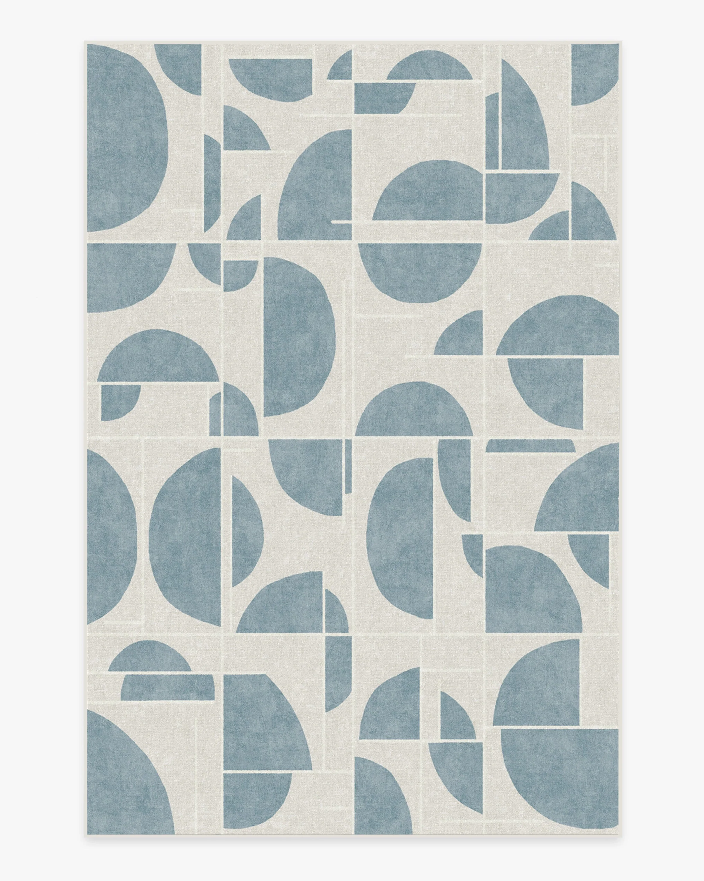 Lune Slate Blue Rug by Nina Takesh