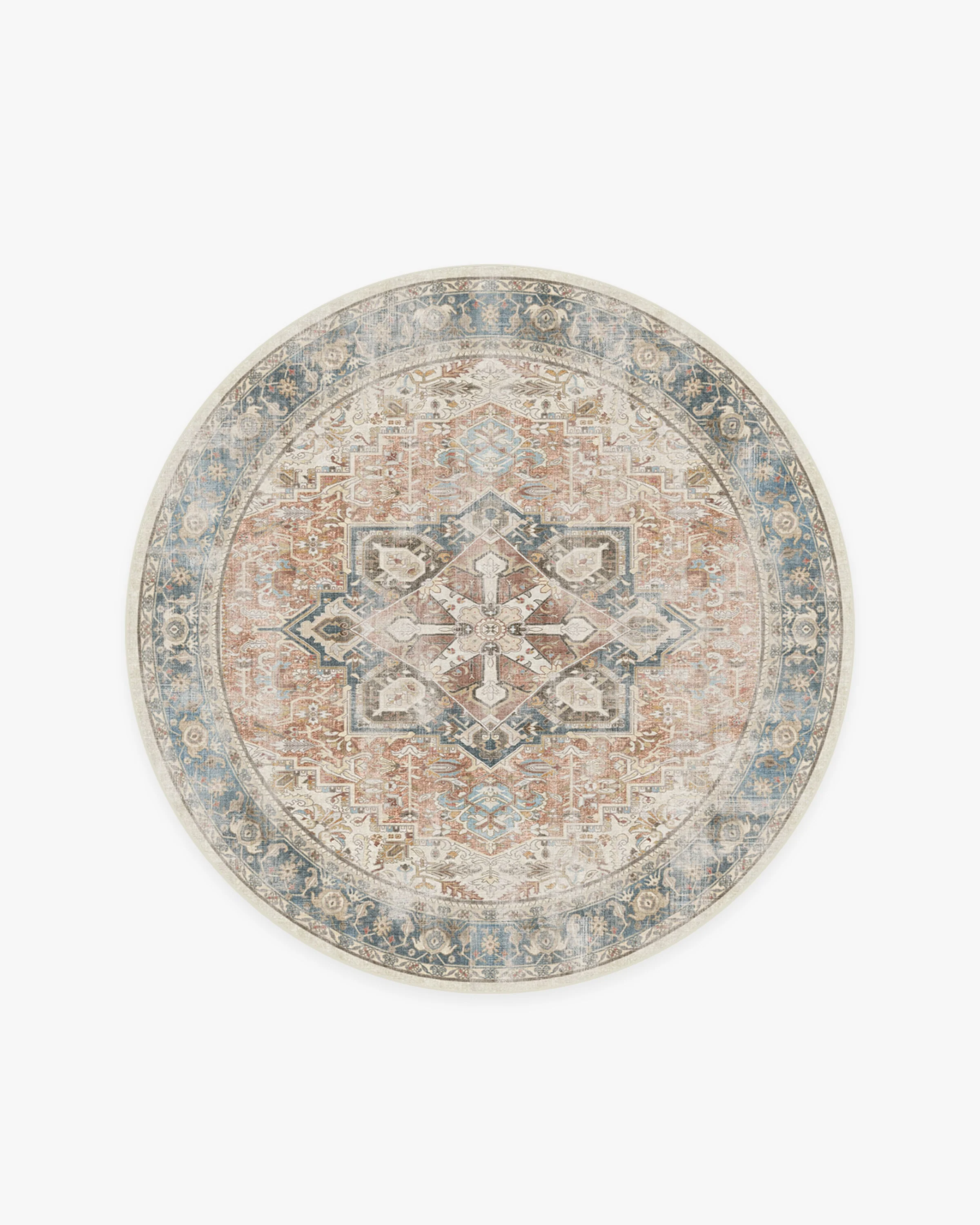 Kamran Coral Rug