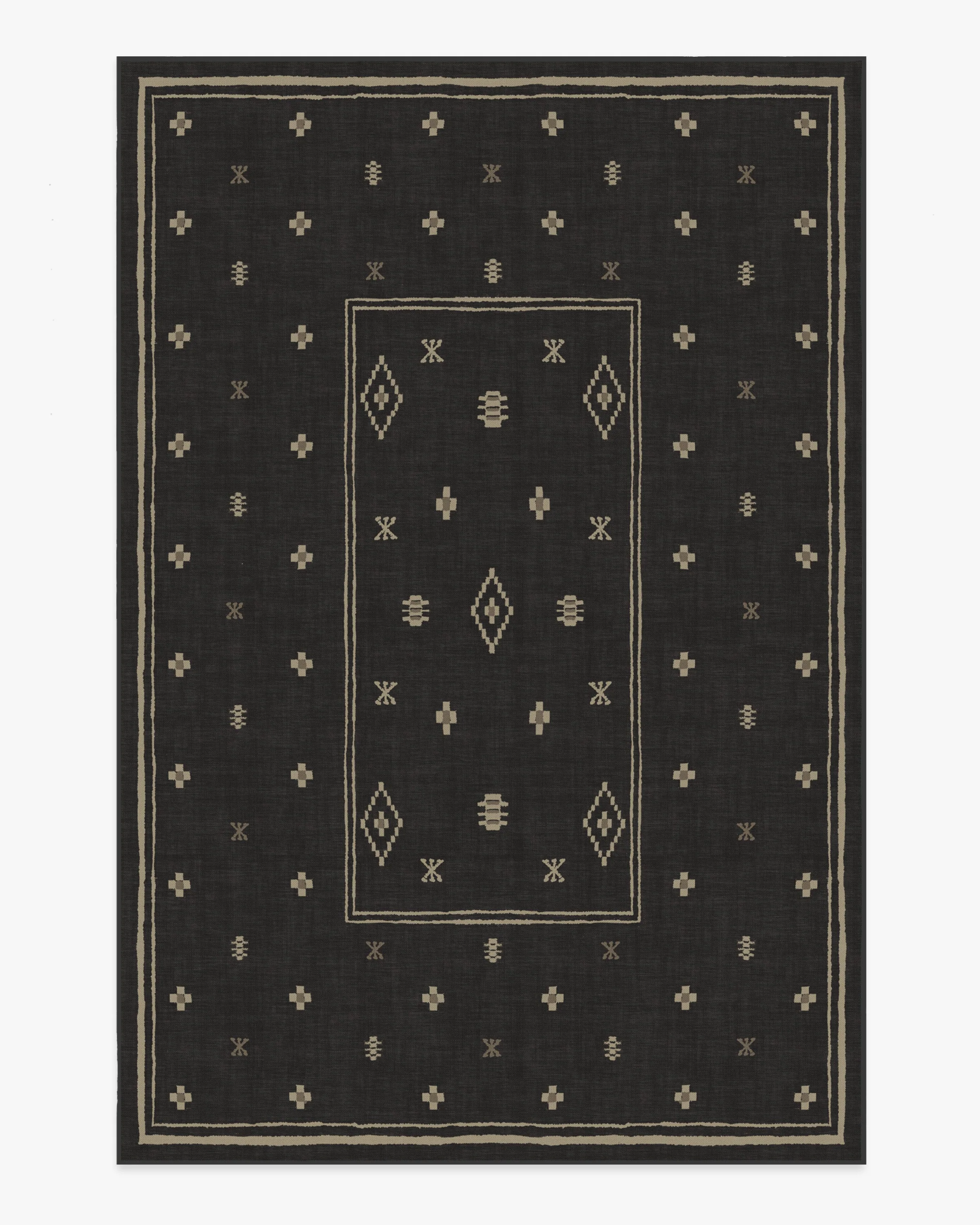 Alma Soft Black Rug