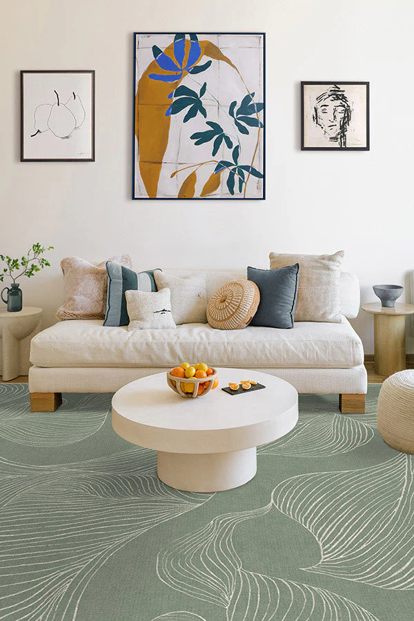 Sana Sage Green Flatwoven Rug