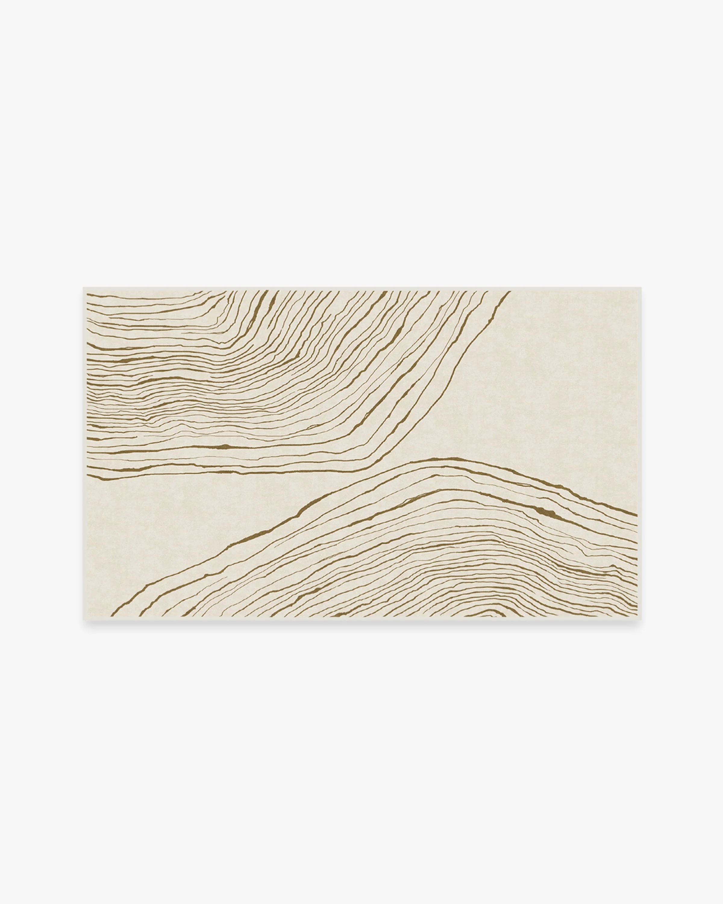Seine Camel & Ivory Flatwoven Rug by Nina Takesh