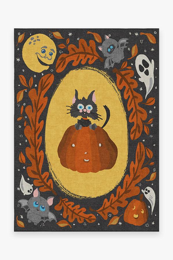 Scaredy Cat Flatwoven Rug