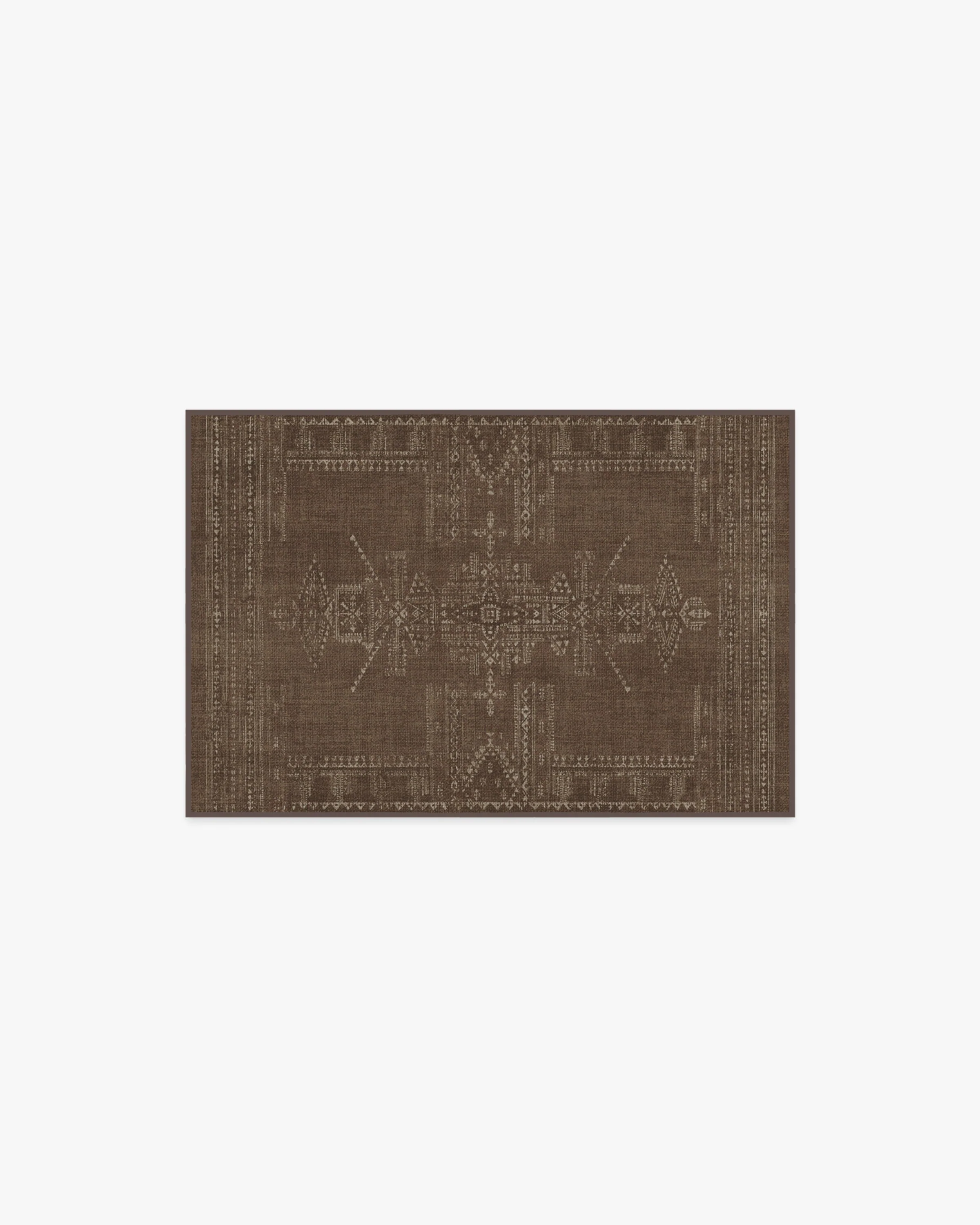 Amira Brown Flatwoven Rug by Martyn Lawrence Bullard