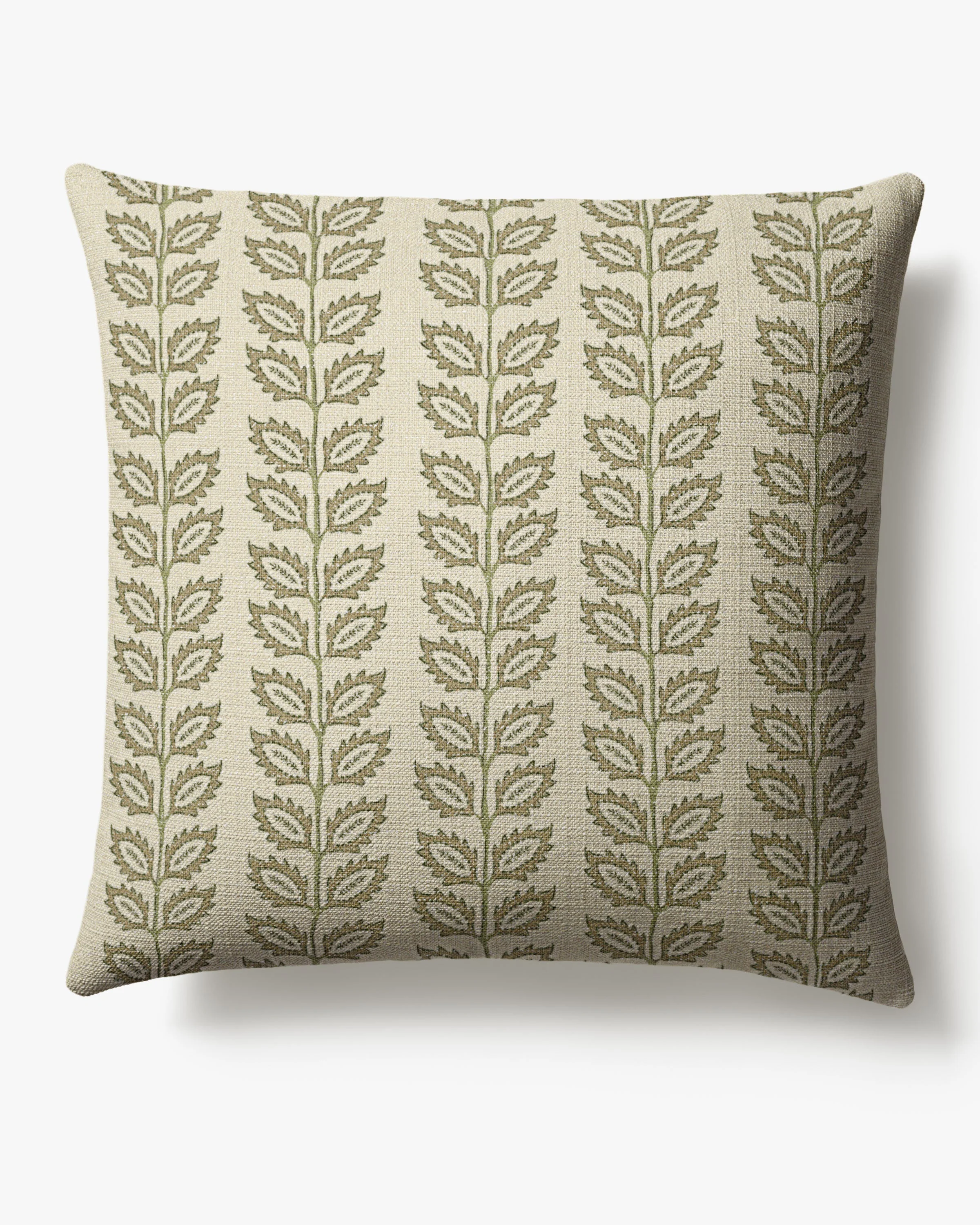 Fae Alabaster Woven Throw Pillow