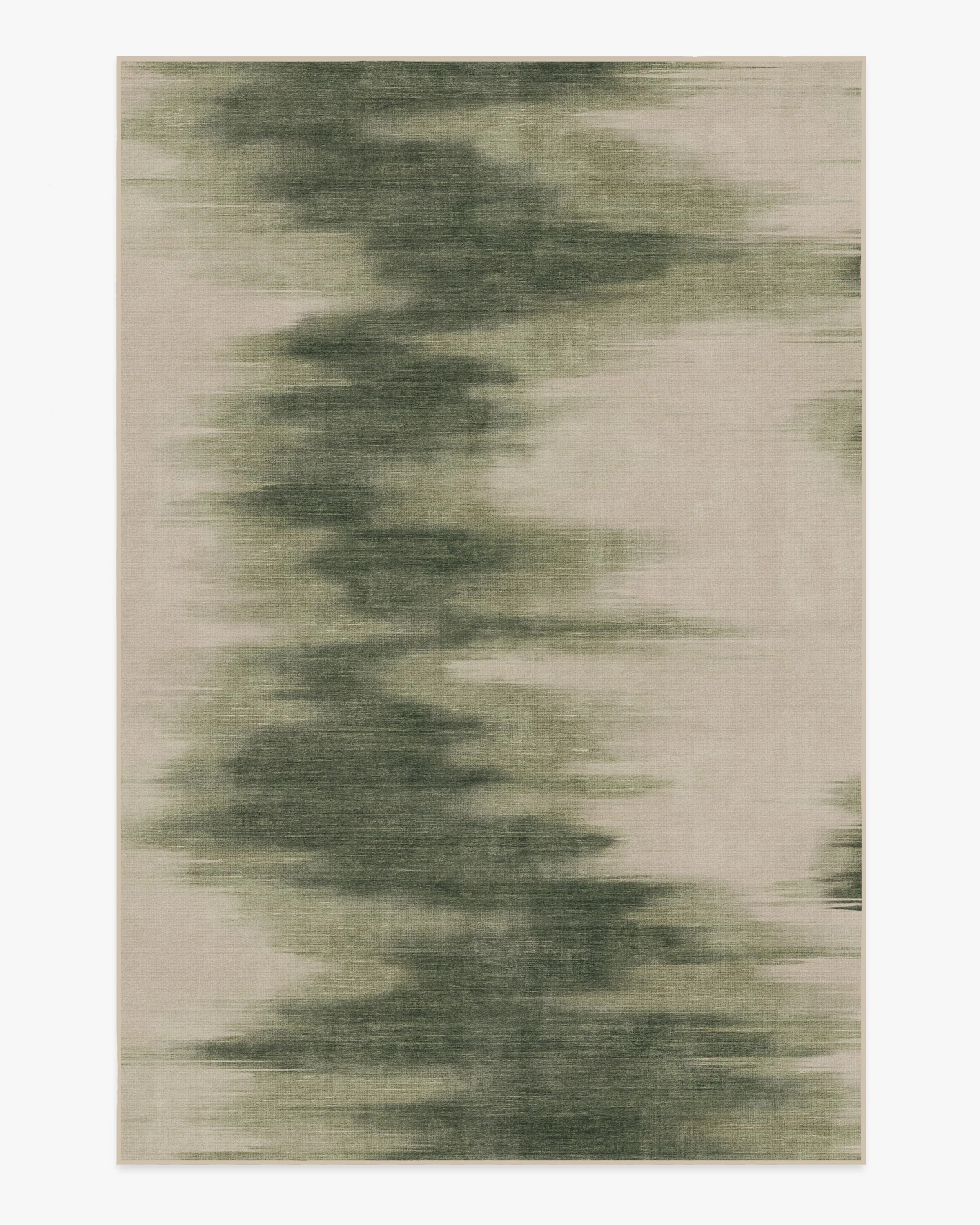 Cassis Olive Flatwoven Rug by Nina Takesh