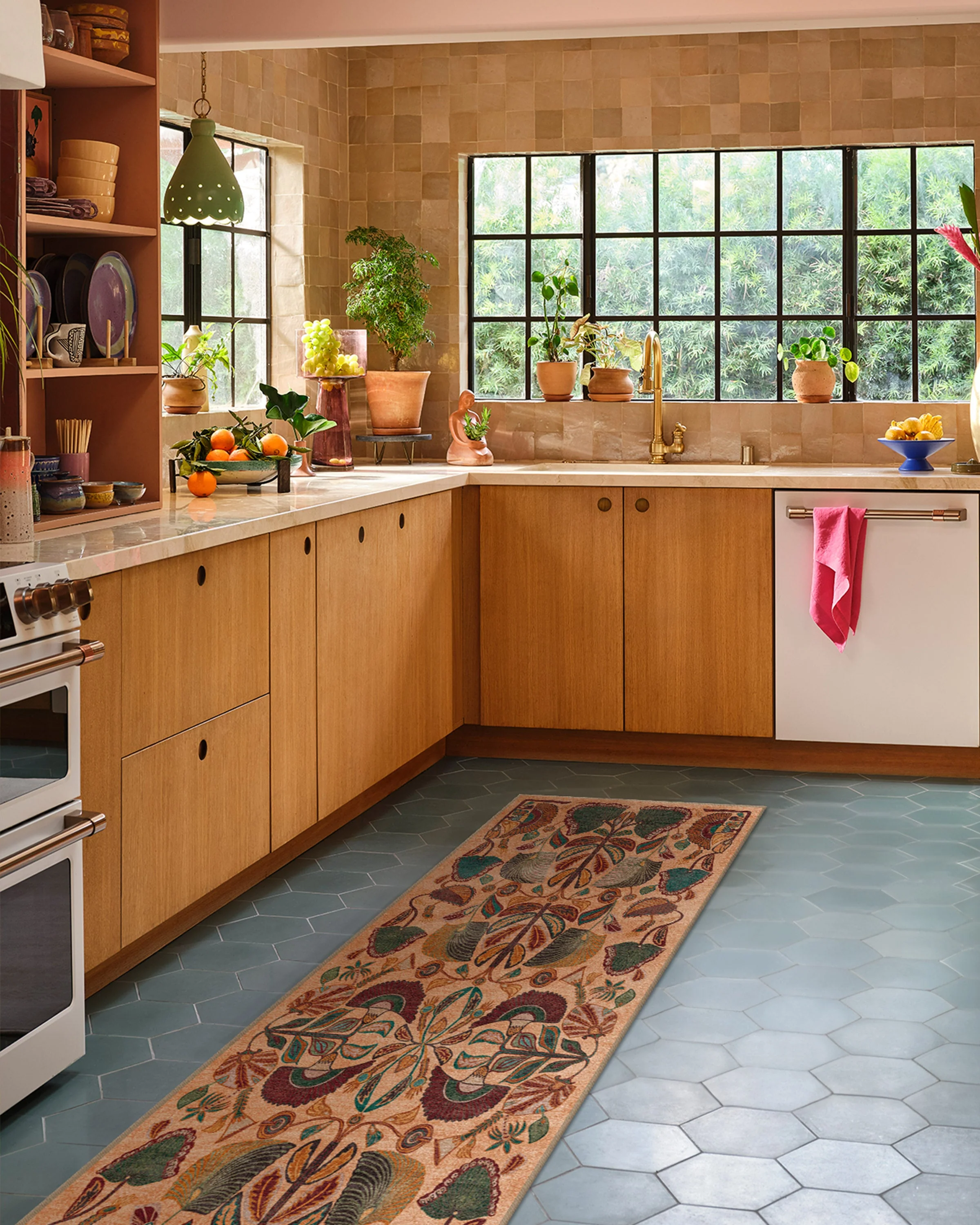 Georgia Kaleidoscope Flatwoven Rug by Justina Blakeney