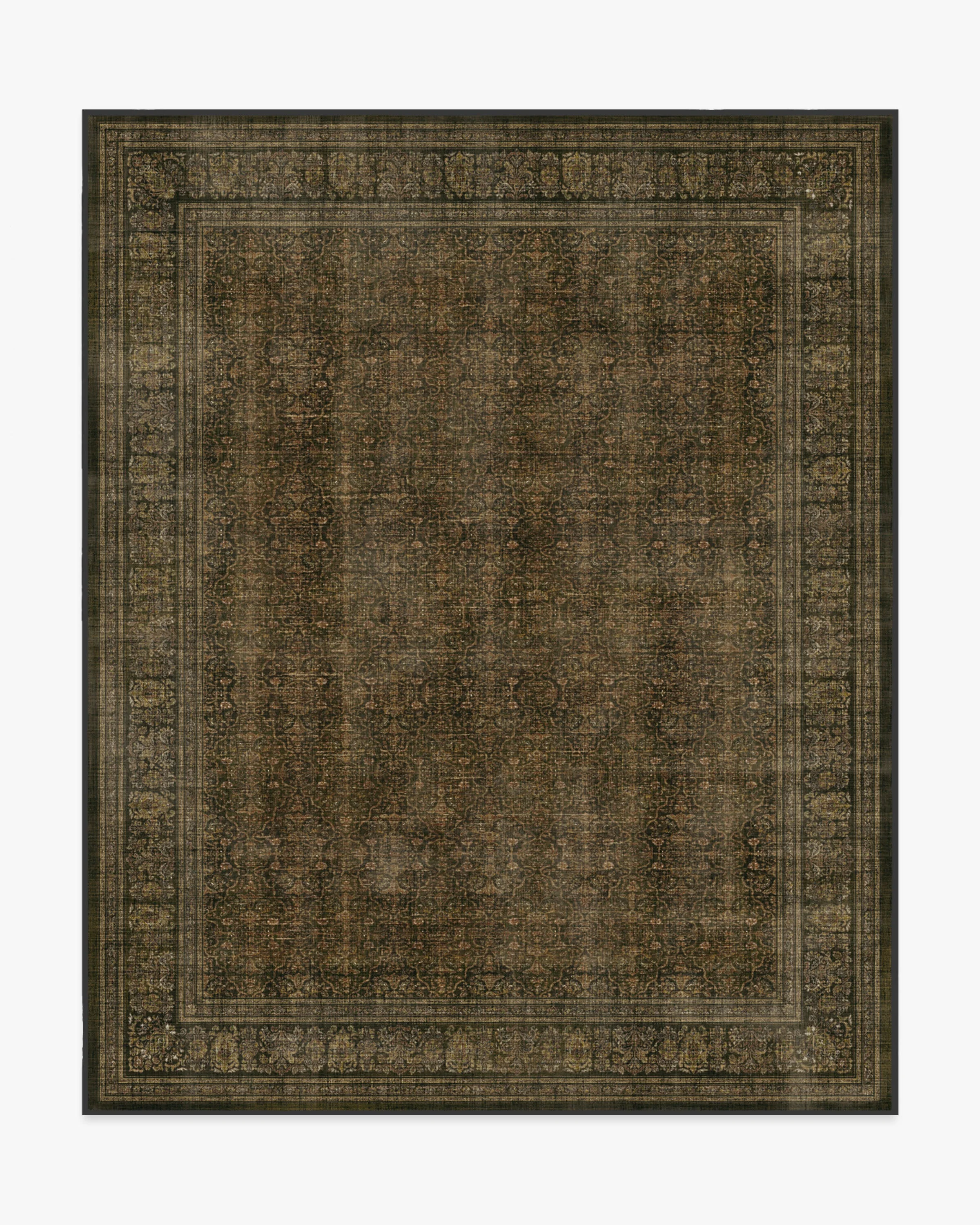 Vesper Olive & Gold Flatwoven Rug