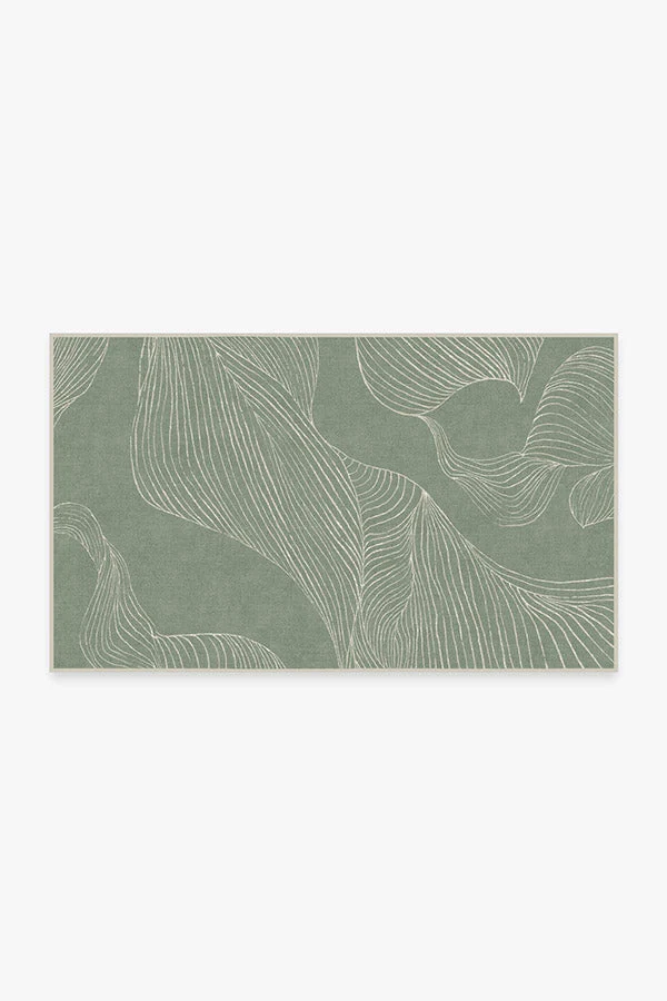 Sana Sage Green Flatwoven Rug