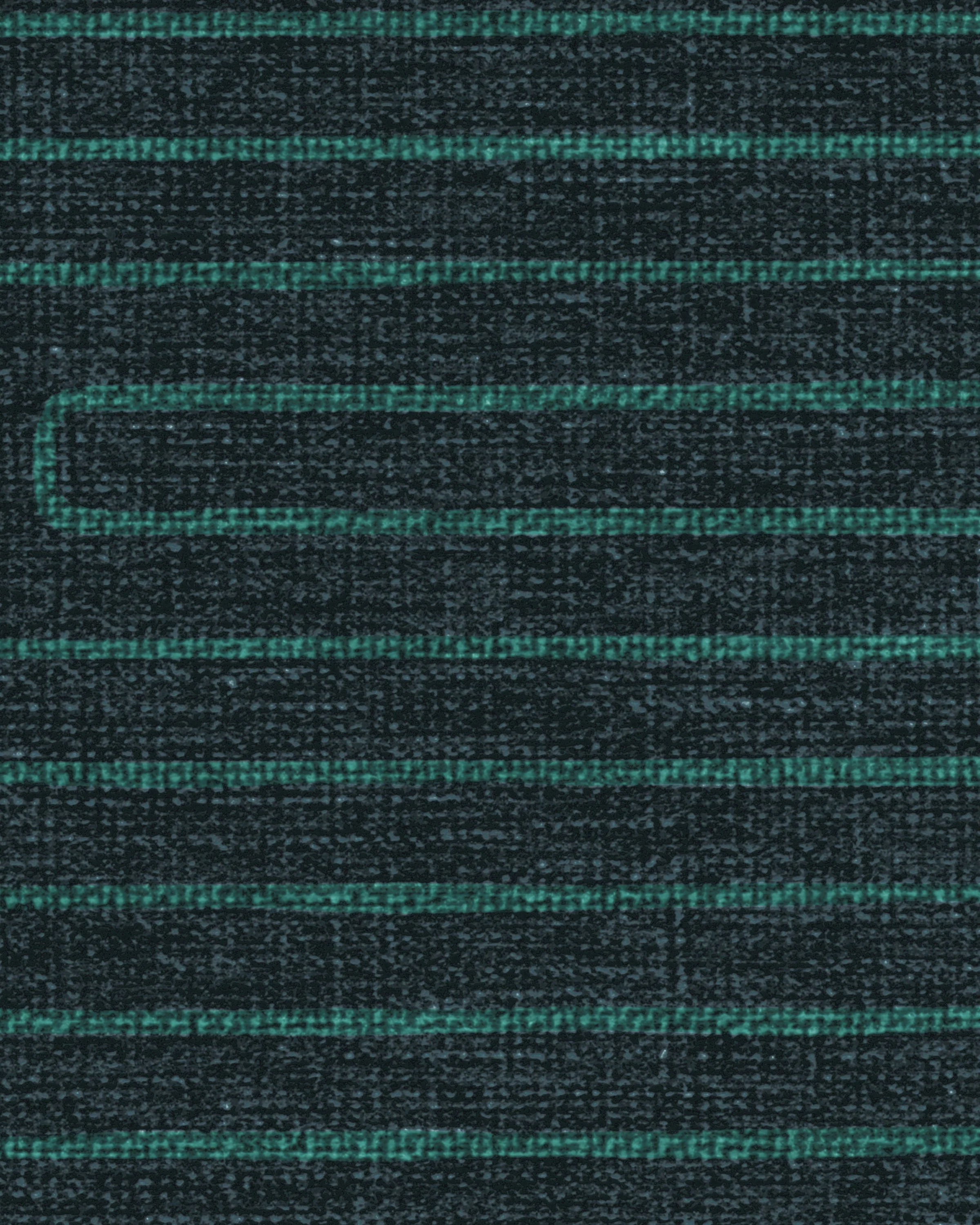 Labyrinth Navy & Teal Rug by Jonathan Adler
