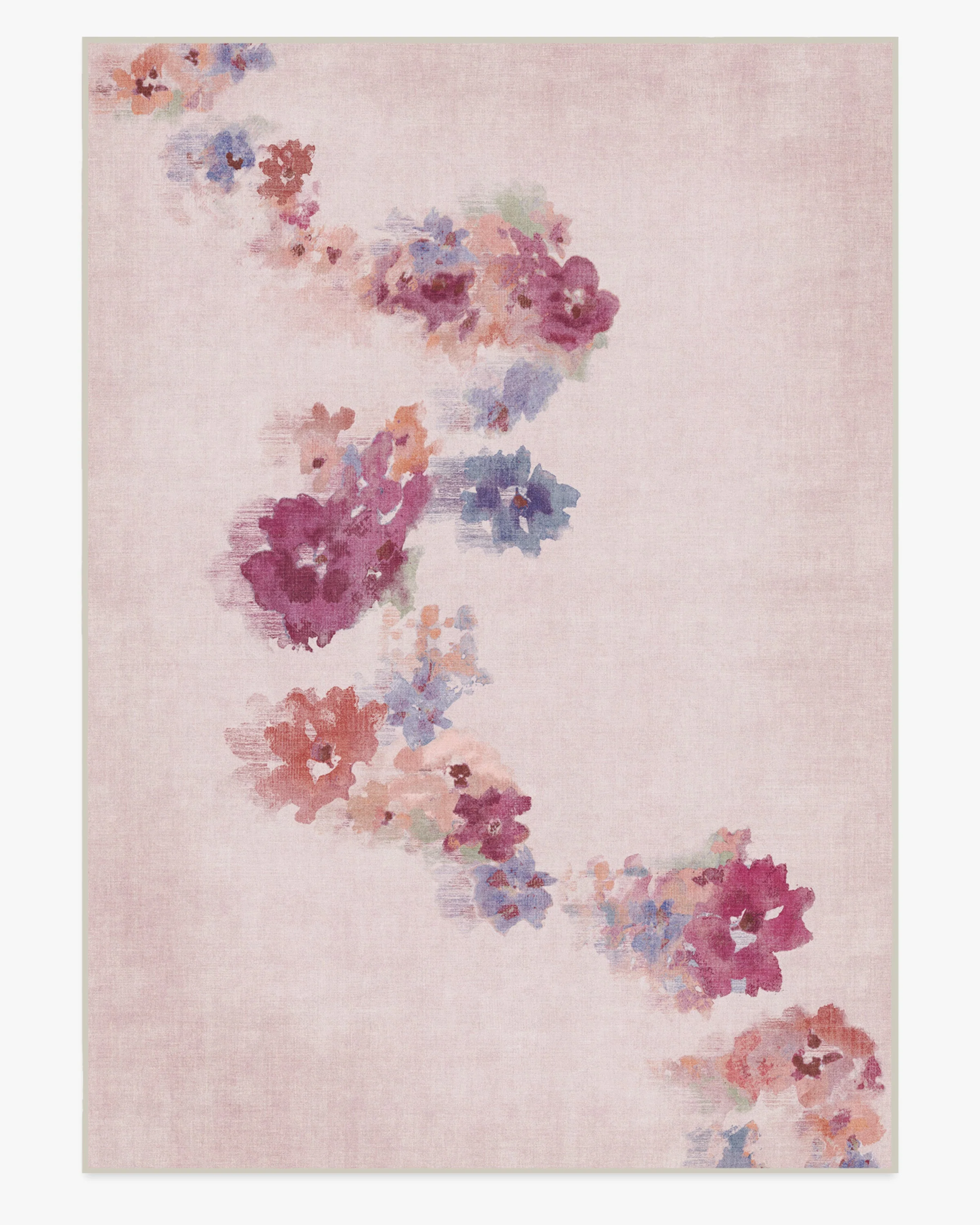 Clara Soft Rose Rug