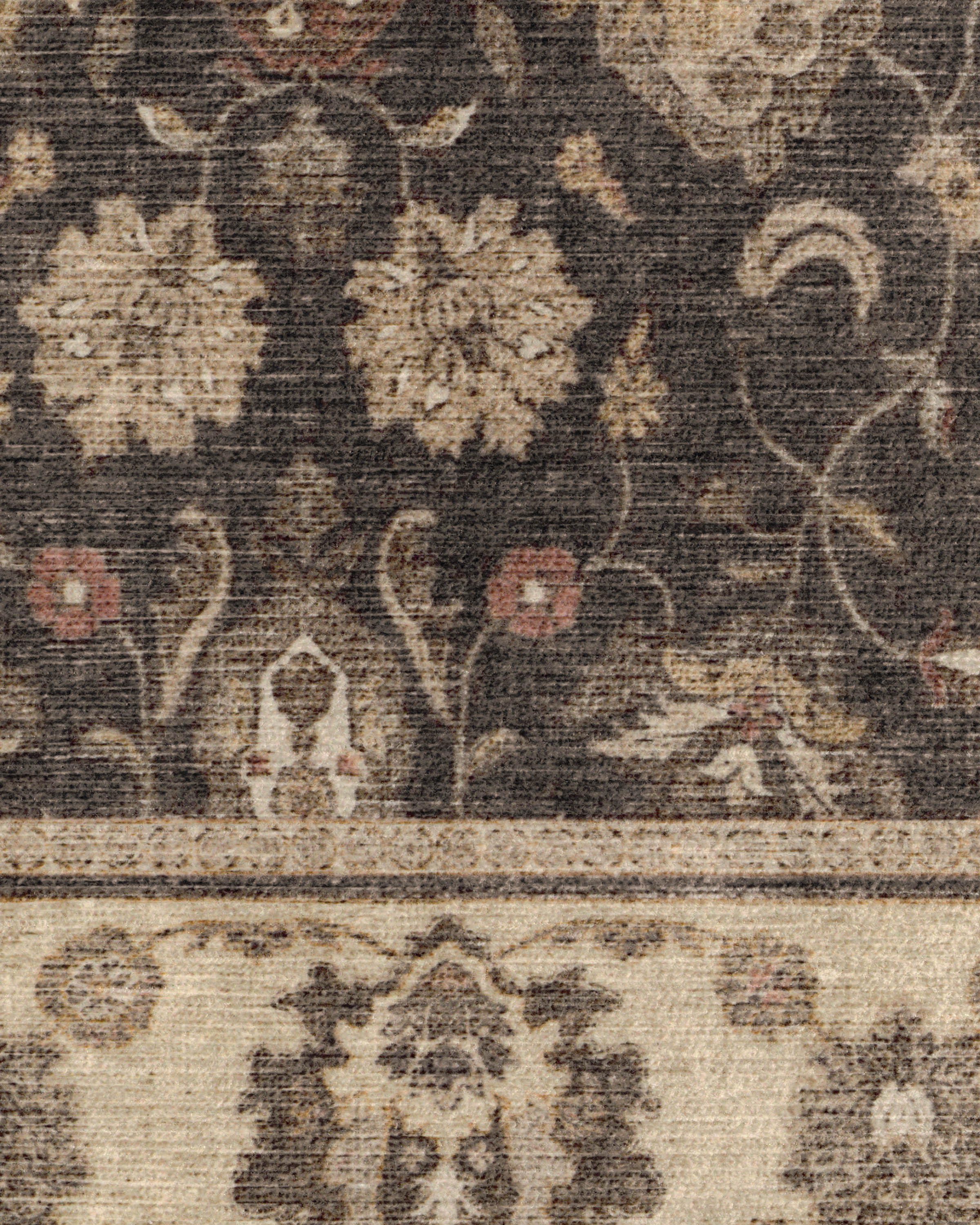 Odette Dark Wood Flatwoven Rug
